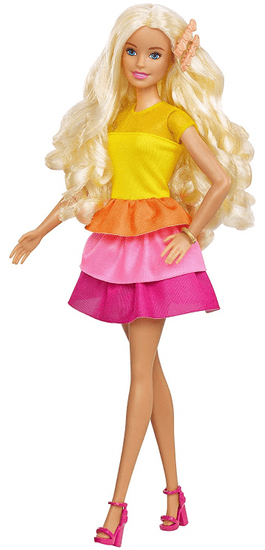 Mattel Barbie Bábika s vlnitými vlasmi