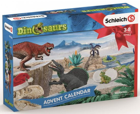 Schleich Adventný kalendár 2019 - Dinosaury
