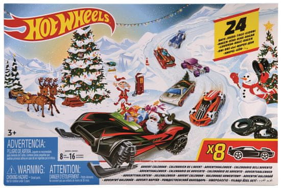 Hot Wheels Adventný kalendár FYN46