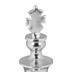 Bruxxi Dekoratívna šachová figúra Kráľ, 70 cm, hliník