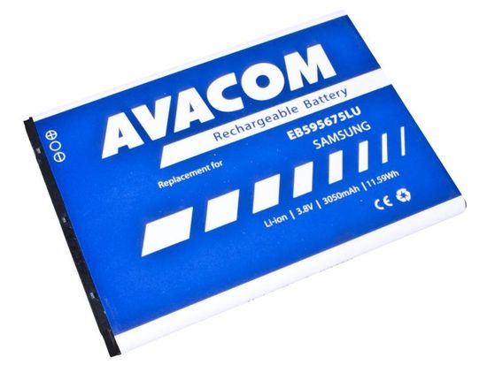 Avacom Batérie do mobilu Samsung Galaxy Note 2, Li-Ion 3,8V 3050mAh (náhrada EB595675LU)