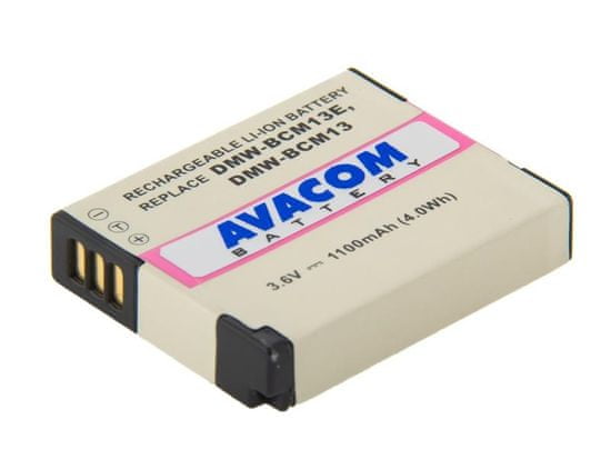 Avacom Panasonic DMW-BCM13, BCM13E Li-Ion 3.6V 1100mAh 4Wh