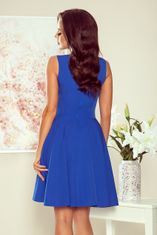 Numoco Dámske spoločenské šaty Phellean kráľovsky modrá XXL