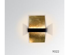 BPM VÝPREDAJ VZORKY BPM Nástenné svietidlo Altin 9022 polomatné so zlatou 9022