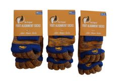 Pro nožky Adjustačné ponožky ORANGE / BLUE (Veľkosť L)