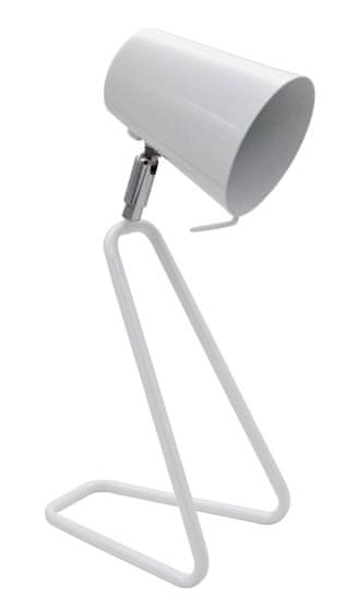 Rabalux 5777 Olaf, stolná lampička, E14 max. 25W, biela - rozbalené