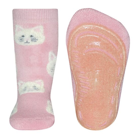 EWERS dievčenské ponožky s protišmykovou úpravou Mačičky