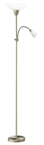 Rabalux 4067 Diana, podlahová stojaca lampa s čítacím ramenom, E27 max. 60W+E14 max. 40W - použité