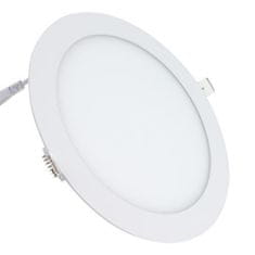 LFI LFI LED downlight slim zapustený pr. 300 3000K 24W biely DL-IP30024C