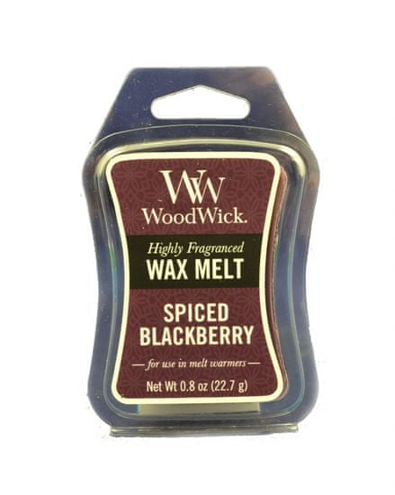 Woodwick Spiced Blackberry vonný vosk 22,7 gr