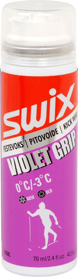 Swix V50L Grip – fialový (0°C/-3°C) 70ml