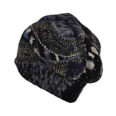 Stylomat Modro-čierna baretka so zirkónmi