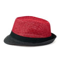 Dámsky klobúk Ygelte čierno-červená Universal
