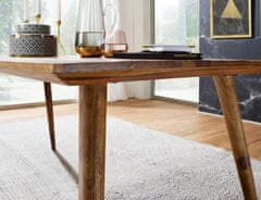 Bruxxi Jedálenský stôl Repa, 180 cm, masív Sheesham