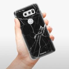 iSaprio Plastový kryt - Black Marble 18 pre LG V30
