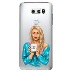 iSaprio Plastový kryt - Coffe Now - Blond pre LG V30