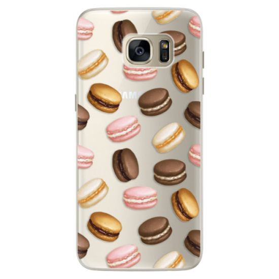 iSaprio Silikónové puzdro - Macaron Pattern pre Samsung Galaxy S7