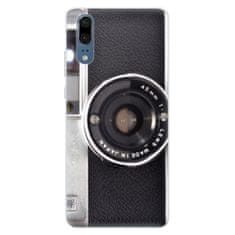 iSaprio Silikónové puzdro - Vintage Camera 01 pre Huawei P20