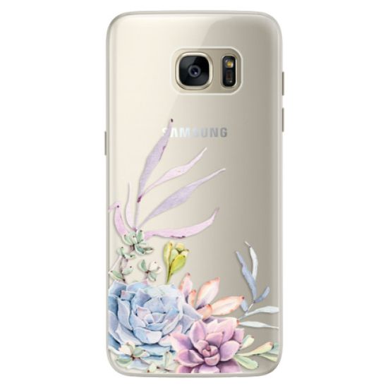 iSaprio Silikónové puzdro - Succulent 01 pre Samsung Galaxy S7