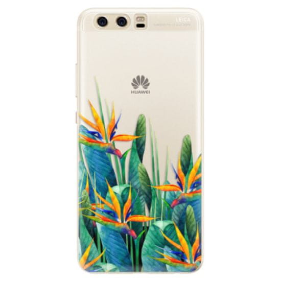 iSaprio Silikónové puzdro - Exotic Flowers pre Huawei P10