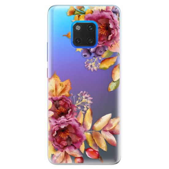 iSaprio Silikónové puzdro - Fall Flowers pre Huawei Mate 20 Pro