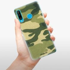 iSaprio Silikónové puzdro - Green Camuflage 01 pre Huawei P30 Lite