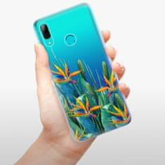 iSaprio Silikónové puzdro - Exotic Flowers pre Huawei P Smart 2019