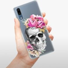 iSaprio Silikónové puzdro - Pretty Skull pre Huawei P20