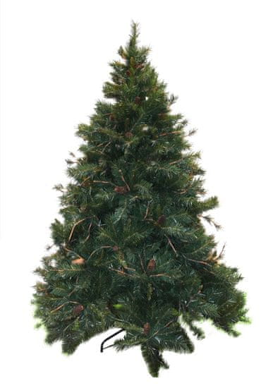 DUE ESSE Vianočná borovica Amazzonia 210 cm, šišky