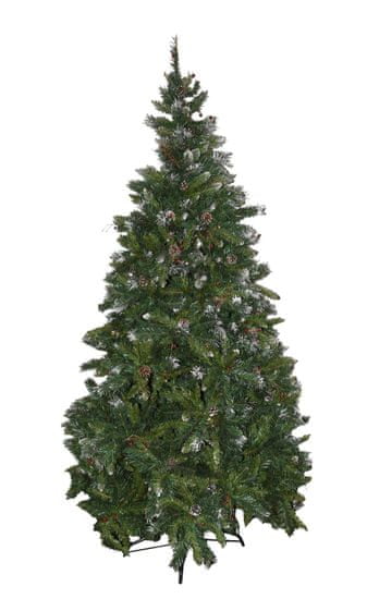 DUE ESSE Vianočná borovica Rustico 150 cm, bobule a šišky