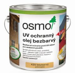 OSMO UV ochranný olej Extra, Bezfarebný polomat, 0,75 l
