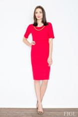 Figl Dámske šaty M446 red, červená, L
