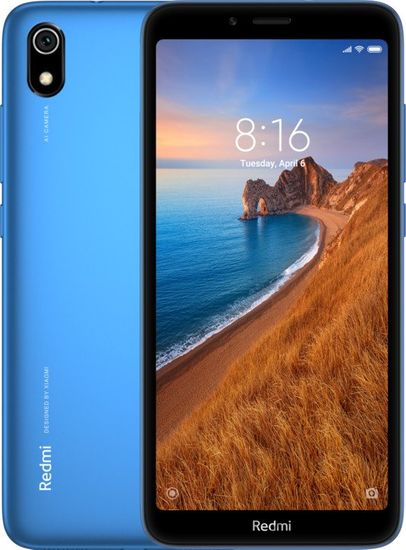 Xiaomi Redmi 7A, 2GB/16GB, Global Version, Matte Blue