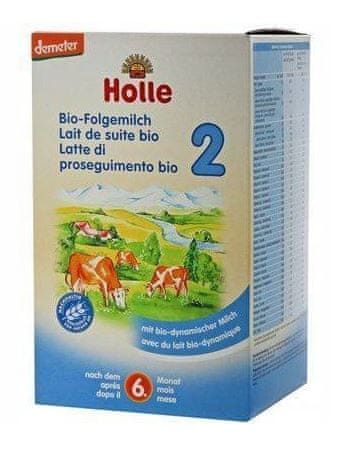 Holle Bio pokračovacie dojčenské mlieko 2 (600g)