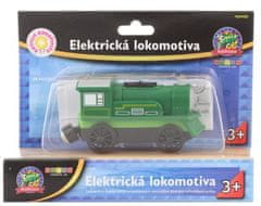 Maxim Elektrická lokomotíva zelená