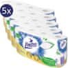LINTEO Toaletný papier LINTEO - 4-vrstvový - biely - 5 x 8 rolí