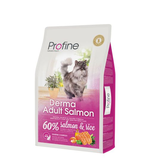 Profine Cat Derma Adult Salmon 10 kg EXPIRÁCIA 1.9.2023