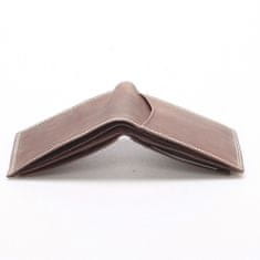 Delami Pánska kožená peňaženka Delami Paul, hnedá