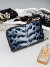 Rovicky Luxusná dámska peňaženka z prírodnej kože Sara, čierna