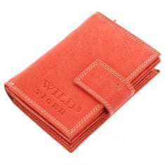 Wild Kožená dámska peňaženka Perla, červená