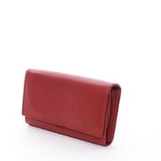 Delami Dámska kožená peňaženka DELAMI, Emporium RED