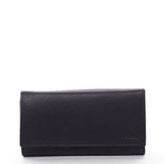 Delami Dámska kožená peňaženka DELAMI, Emporium BLACK