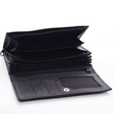 Delami Dámska kožená peňaženka DELAMI, Emporium BLACK