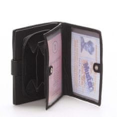 Delami Dámska kožená peňaženka DELAMI, Crossroad čierna