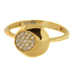 Amiatex Zlatý prsteň 41416 + Nadkolienky Gatta Calzino Strech, 53, 2.35 G