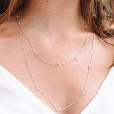 Hot Diamonds Luxusný strieborný náhrdelník s topaz a pravým diamantom Willow DN130