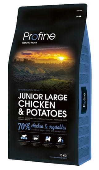 Profine Junior Large Breed Chicken &Potatoes 15 kg