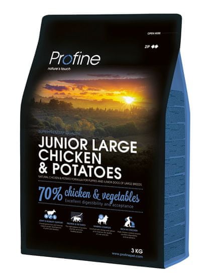 Profine Junior Large Breed Chicken &Potatoes 3 kg