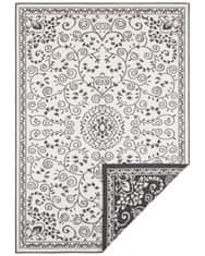 NORTHRUGS Kusový koberec Twin Supreme 103864 Black / Cream – na von aj na doma 160x230