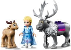 LEGO Disney Princess 41166 Elsa a dobrodružstvo s povozom